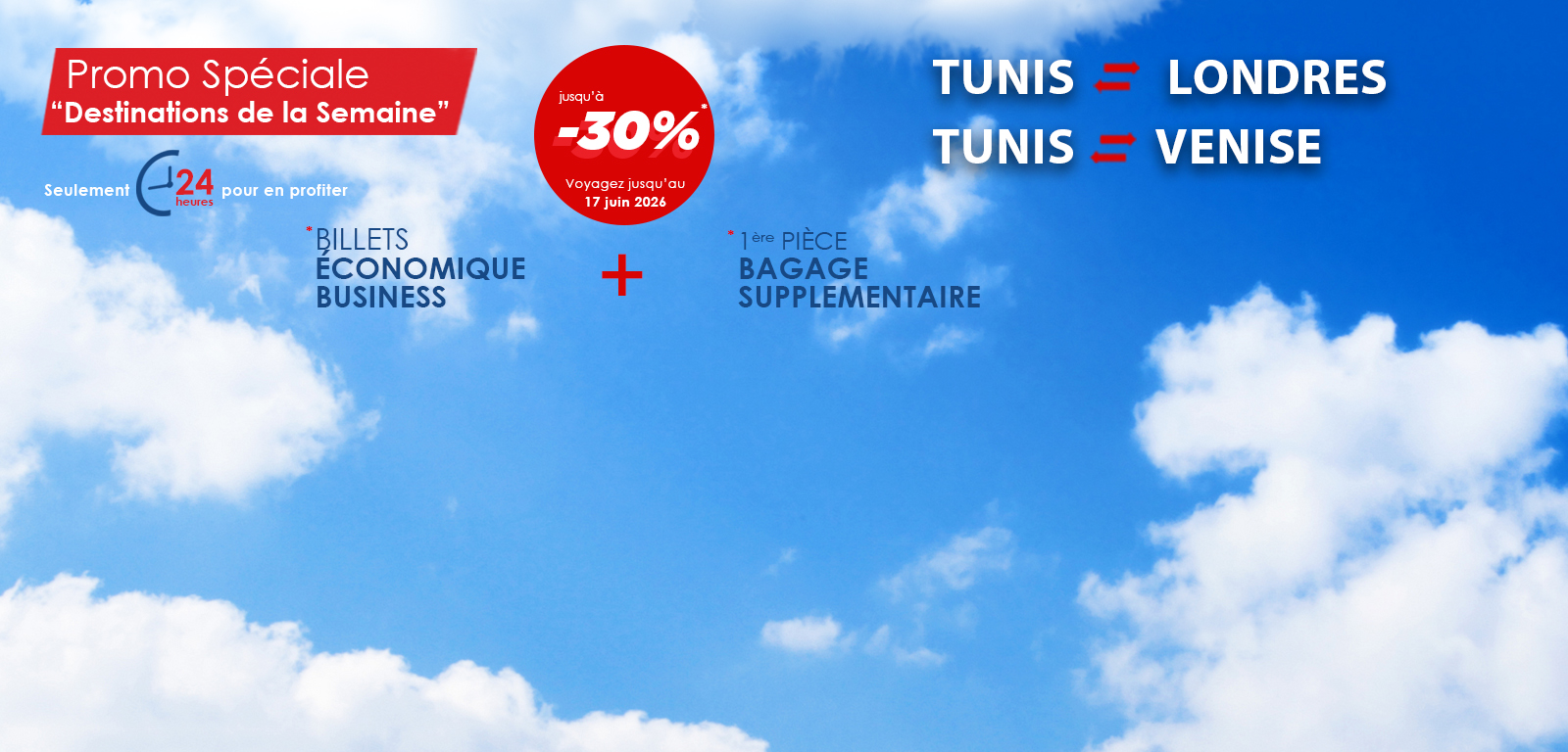 Destinations de la Semaine