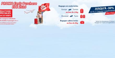 Offre Early purchase Eté 2026