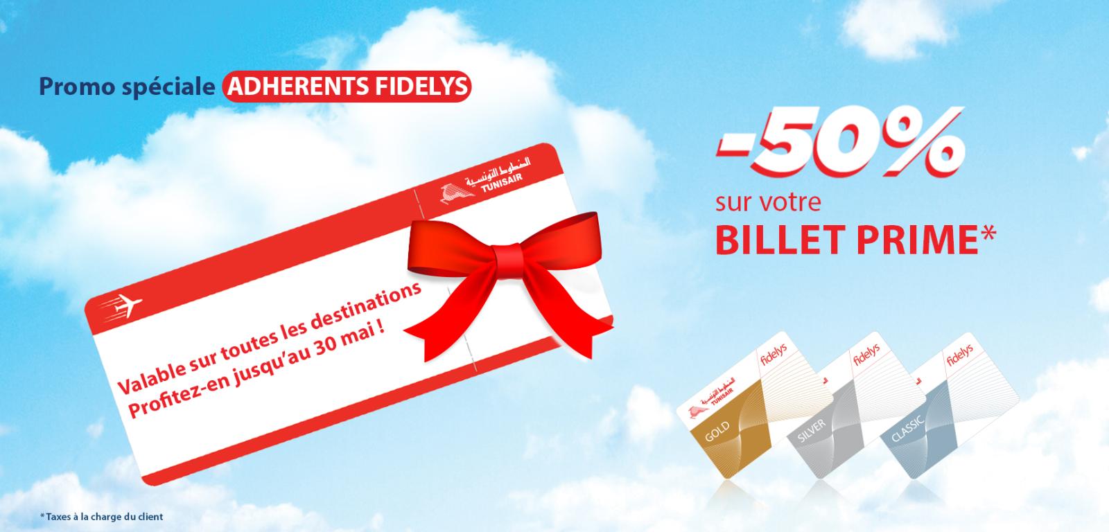 PROMO SPECIALE ADHERENTS FIDELYS